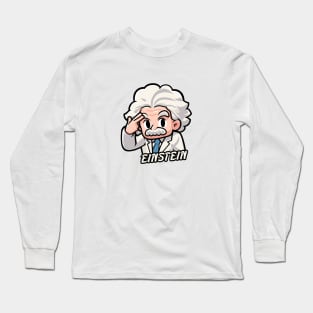 Einstein illustration Long Sleeve T-Shirt